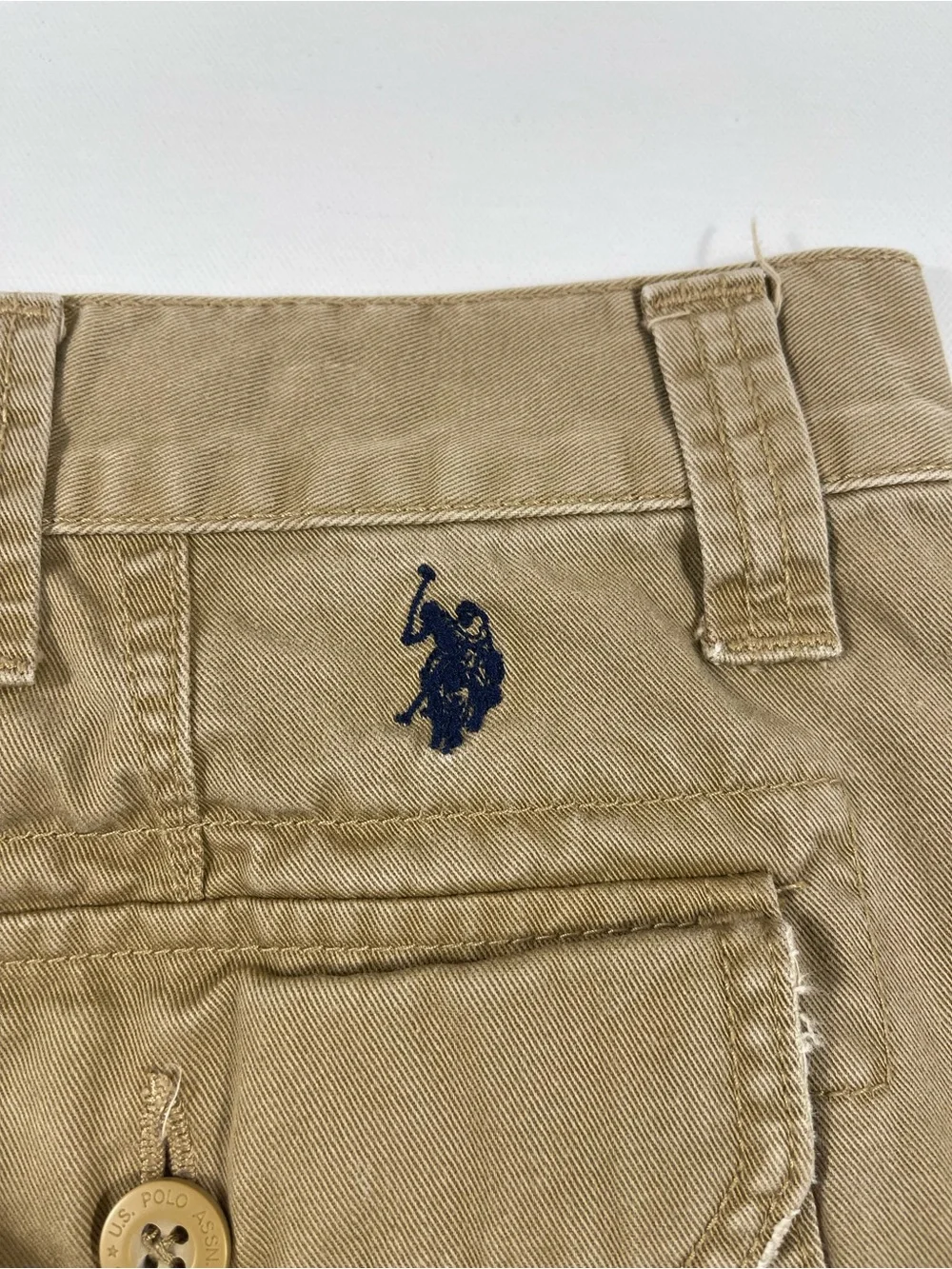 U.S. Polo Assn Men’s Cargo Shorts, Tan  Size 40 Waist , SKU#0217